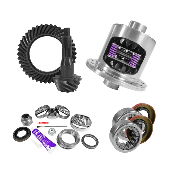 USA Standard Gear ZGK2104 - 9.75 inch Ford 3.73 Rear Ring and Pinion Install Kit 34 Spline Positraction Axle Bearings USA Standard USA Standard Gear ZGK2104 - 9.75 inch Ford 3.73 Rear Ring and Pinion Install Kit 34 Spline Positraction Axle Bearings USA Standard