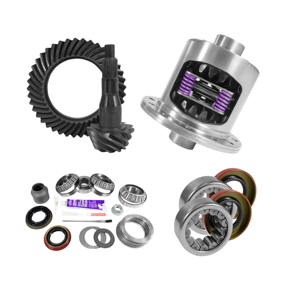 USA Standard Gear ZGK2098 - 9.75 inch Ford 3.73 Rear Ring and Pinion Install Kit 34 Spline Positraction 2.99 inch Axle Bearing USA Standard USA Standard Gear ZGK2098 - 9.75 inch Ford 3.73 Rear Ring and Pinion Install Kit 34 Spline Positraction 2.99 inch Axle Bearing USA Standard