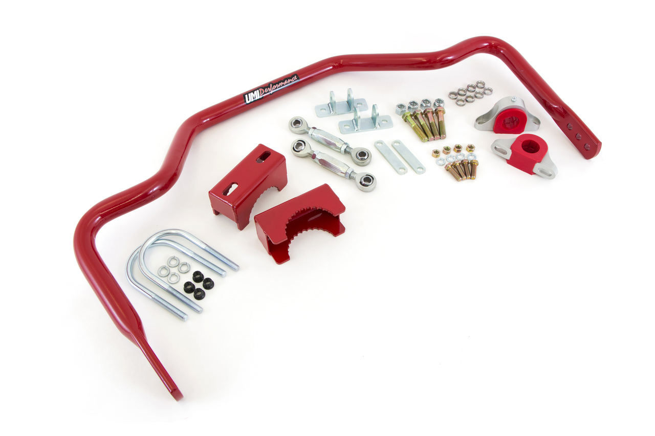 UMI Performance 4045-325-R - 64-72 GM A-Body 1-3/8in Tubular Rear Drag Sway Bar-Bolt-on