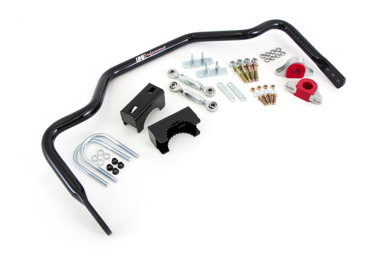 UMI Performance 4045-325-B - 64-72 GM A-Body 1-3/8in Tubular Rear Drag Sway Bar-Bolt-on