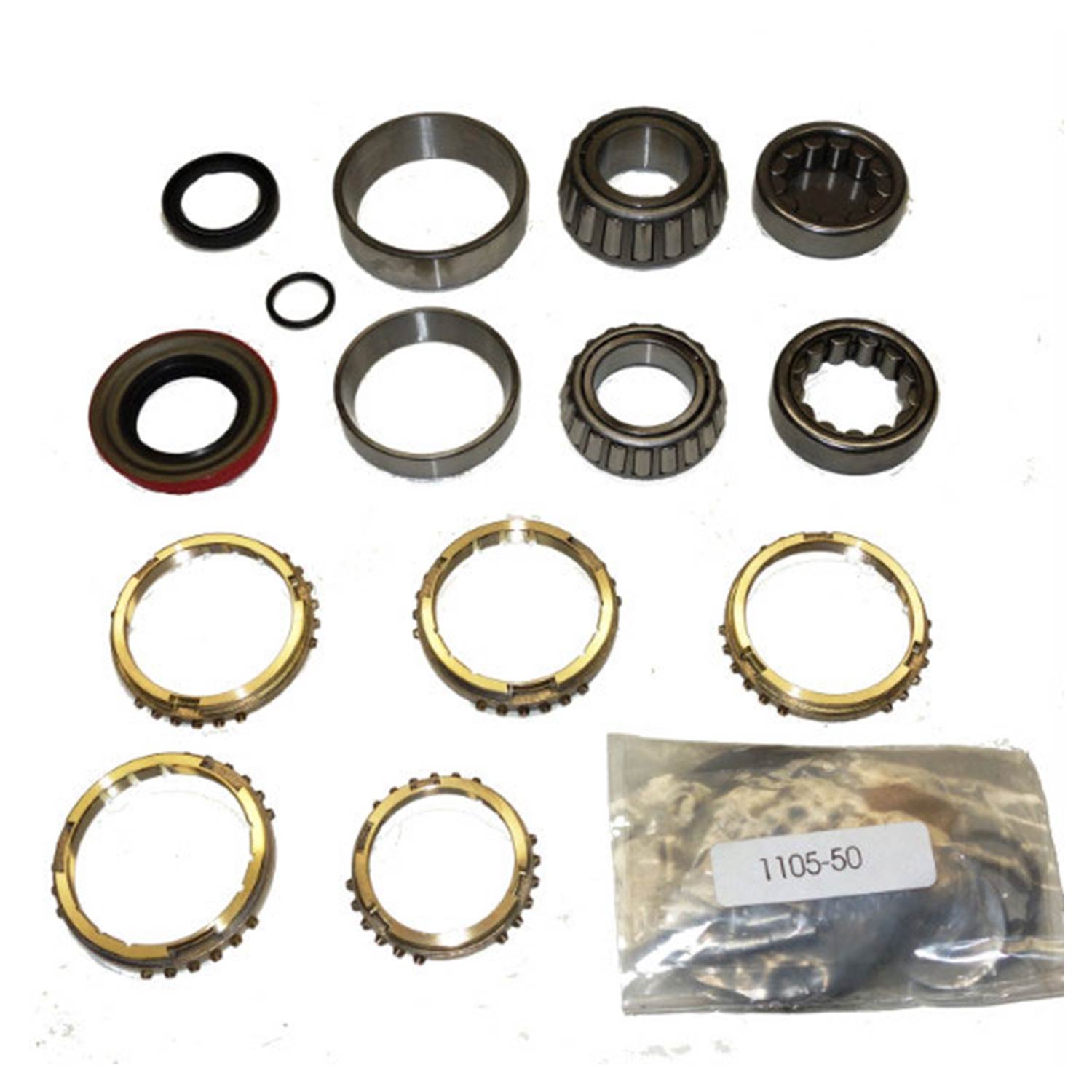 USA Standard Gear ZMBK107JWS - T5 AMC/T5 Jeep Transmission Bearing/Seal Kit w/Synchro Rings Jeep 5-Speed Manual Trans