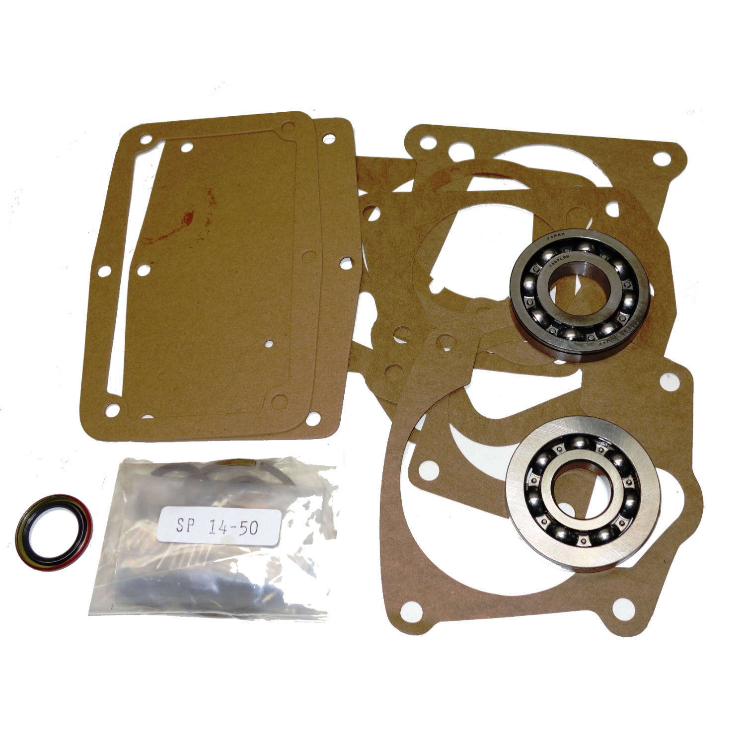 USA Standard Gear ZMBK120 - T14 Transmission Bearing/Seal Kit 68-79 Jeep 3-Speed Manual Trans USA Standard Gear ZMBK120 - T14 Transmission Bearing/Seal Kit 68-79 Jeep 3-Speed Manual Trans