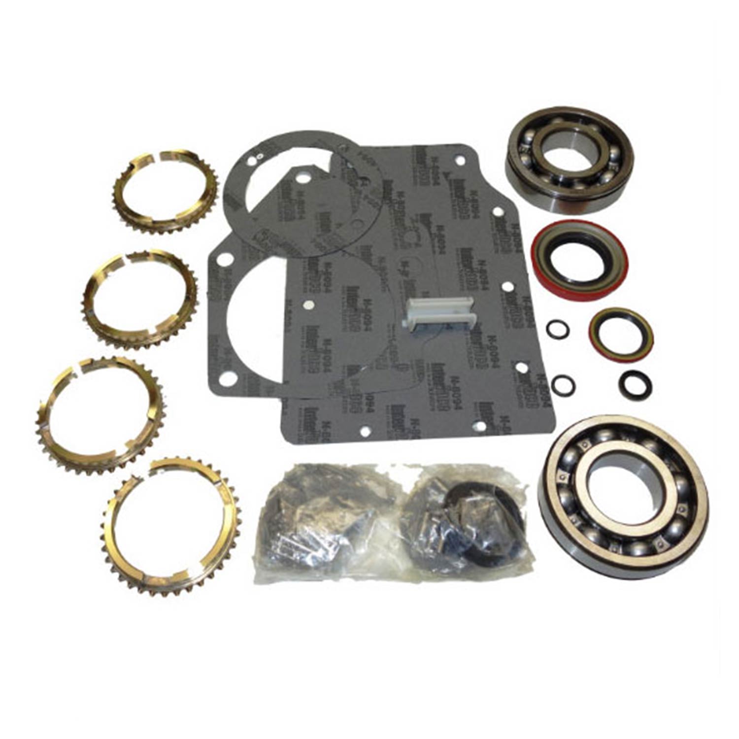 USA Standard Gear ZMBK112AWS - OD-RUG/T170 Transmission Bearing/Seal Kit w/Synchros F-Series/E-Series/Bronco 4-Speed Overdrive Manual Trans USA Standard Gear ZMBK112AWS - OD-RUG/T170 Transmission Bearing/Seal Kit w/Synchros F-Series/E-Series/Bronco 4-Speed Overdrive Manual Trans