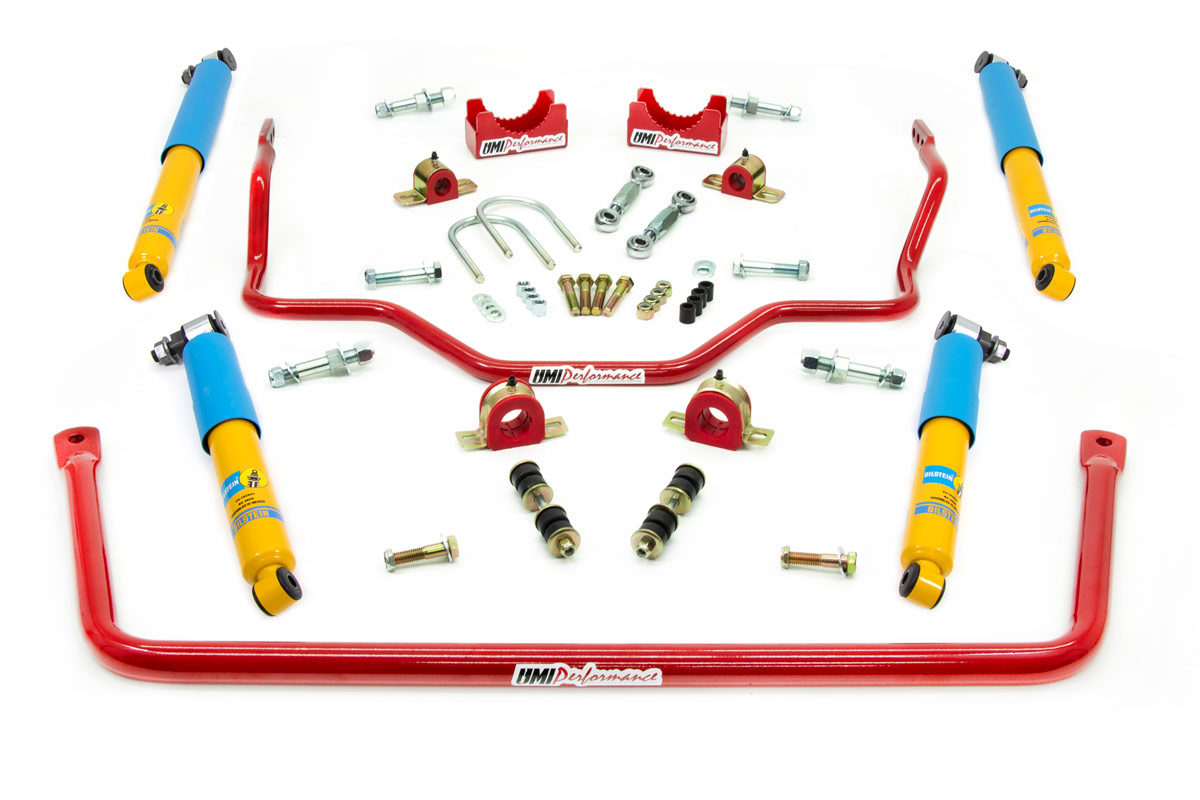 UMI Performance 6401-R - 73-87 GM C10 Handling Kit Stage 1 UMI Shocks - Red