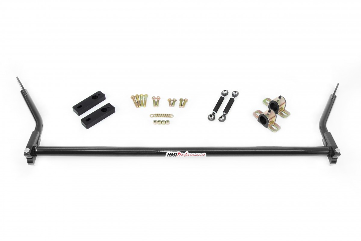 UMI Performance 4080-1-B - 1-1/4in Splined Front Sway Bar (Stock Style End Links)