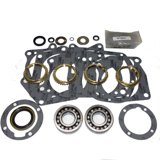 USA Standard Gear ZMBK177WS - T10 Transmission Bearing/Seal Kit w/Synchro Rings 66-74 AMC/Buick/Chevrolet/Ford Cars 4-Speed Manual Trans 307 Input USA Standard Gear ZMBK177WS - T10 Transmission Bearing/Seal Kit w/Synchro Rings 66-74 AMC/Buick/Chevrolet/Ford Cars 4-Speed Manual Trans 307 Input