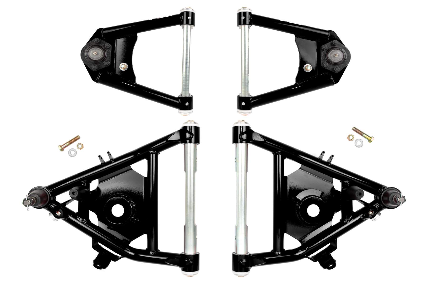 UMI Performance 643233-B - 73-87 GM C10 Street Performance A-Arm Kit - Black UMI Performance 643233-B - 73-87 GM C10 Street Performance A-Arm Kit - Black