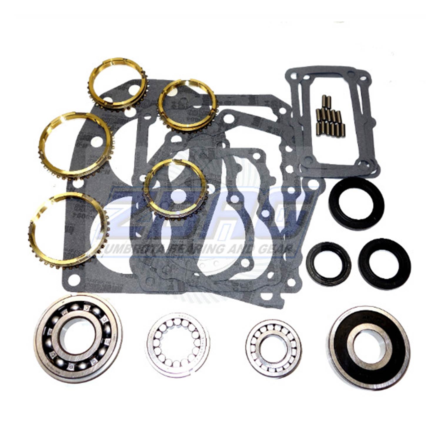 USA Standard Gear ZMBK162WS - W55/W56/W58 Transmission Bearing/Seal Kit w/Synchro Rings 81-91 Celica/Corona/Cressida/4Runner/Pickup/Supra 5-Speed Manual Trans 20mm Input Bearing Inner Race USA Standard Gear ZMBK162WS - W55/W56/W58 Transmission Bearing/Seal Kit w/Synchro Rings 81-91 Celica/Corona/Cressida/4Runner/Pickup/Supra 5-Speed Manual Trans 20mm Input Bearing Inner Race