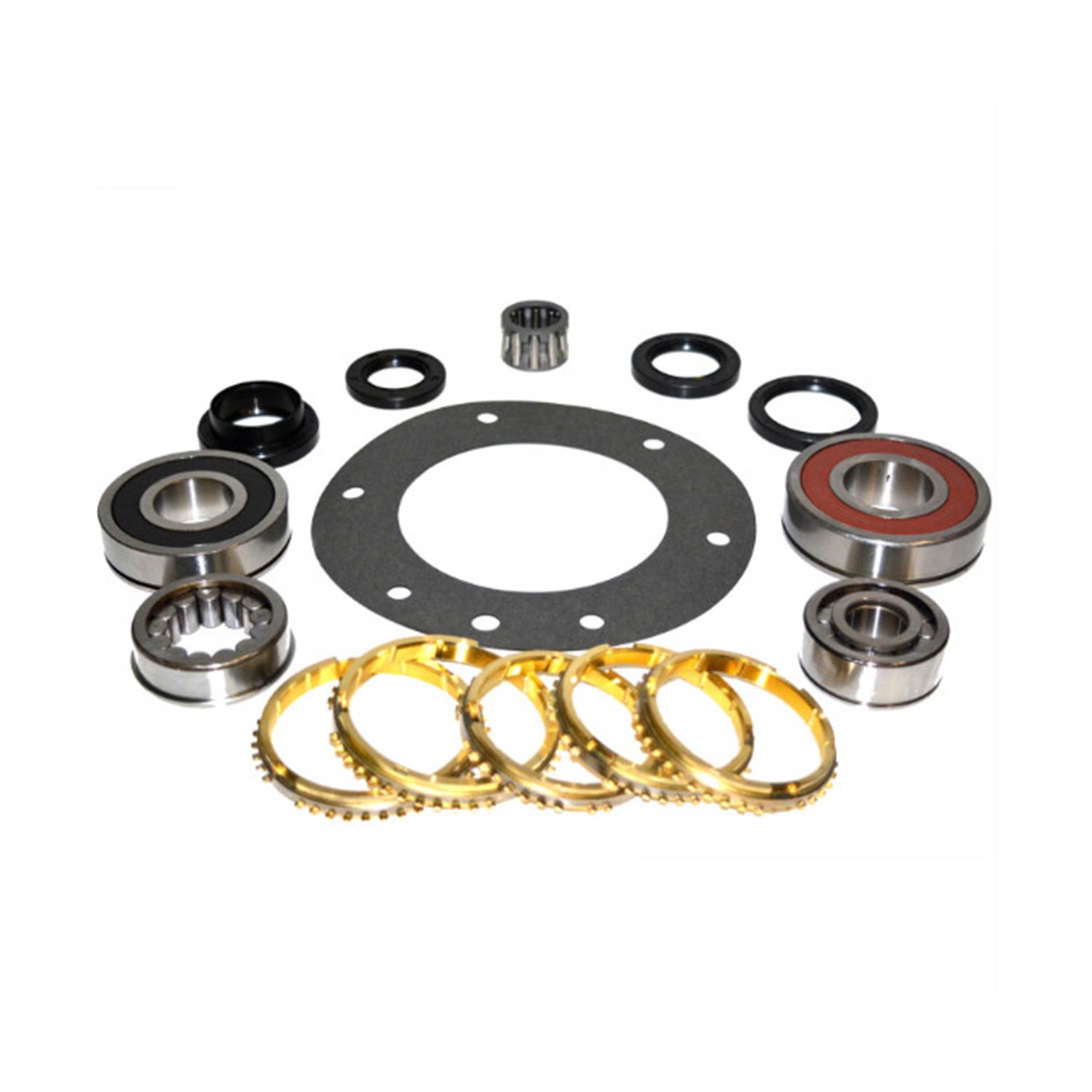 USA Standard Gear ZMBK163DWS - R151 Transmission Bearing/Seal Kit w/Synchro Rings 4Runner/Pickup/T100/Tacoma/Tundra 5-Speed Manual Trans USA Standard Gear ZMBK163DWS - R151 Transmission Bearing/Seal Kit w/Synchro Rings 4Runner/Pickup/T100/Tacoma/Tundra 5-Speed Manual Trans