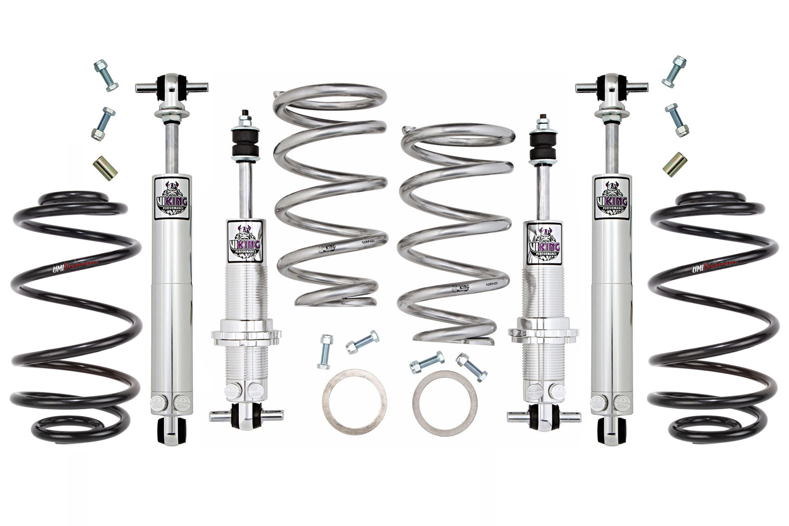 UMI Performance AB4350-1 - 64-66 GM A-Body Spring/Shock Lowering Kit 1in Rear 350lb UMI Performance AB4350-1 - 64-66 GM A-Body Spring/Shock Lowering Kit 1in Rear 350lb