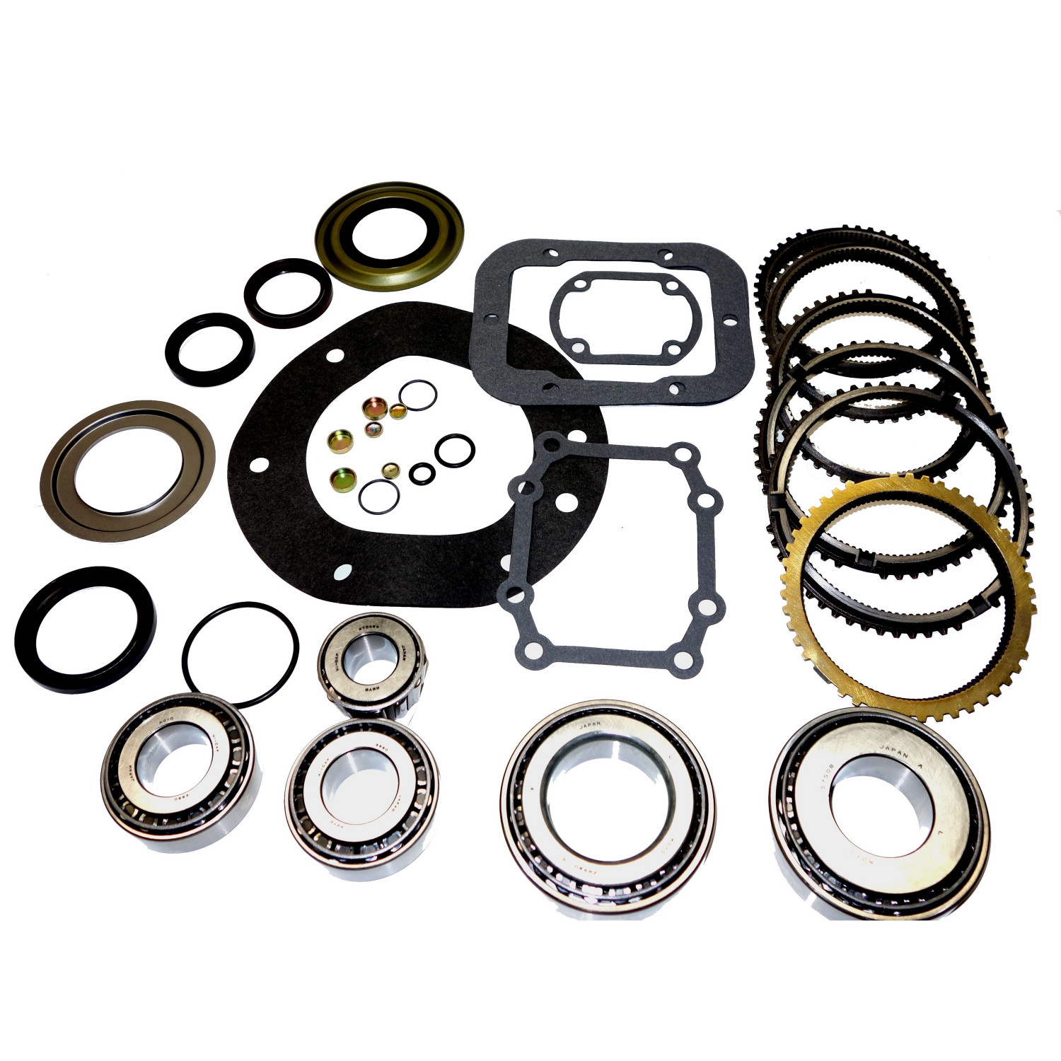 USA Standard Gear ZMBK300ZFWS - S542 Transmission Bearing/Seal Kit w/Synchro Rings 87-95 F-Series Trucks 5-Speed Manual Trans USA Standard Gear ZMBK300ZFWS - S542 Transmission Bearing/Seal Kit w/Synchro Rings 87-95 F-Series Trucks 5-Speed Manual Trans