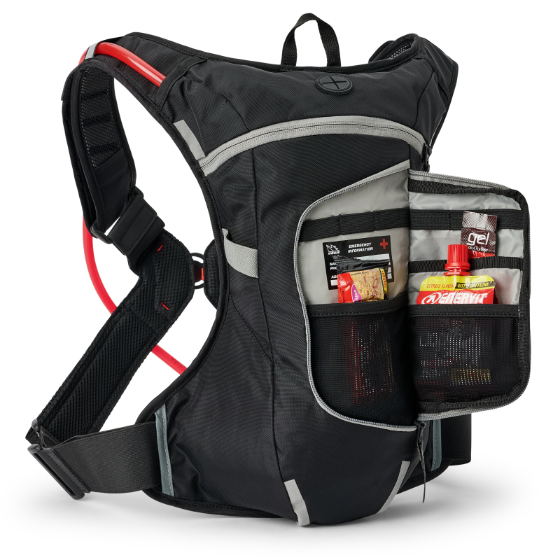 USWE 204059001 - Moto Hydro XTR Dirt Biking Hydration Pack 4L - Black