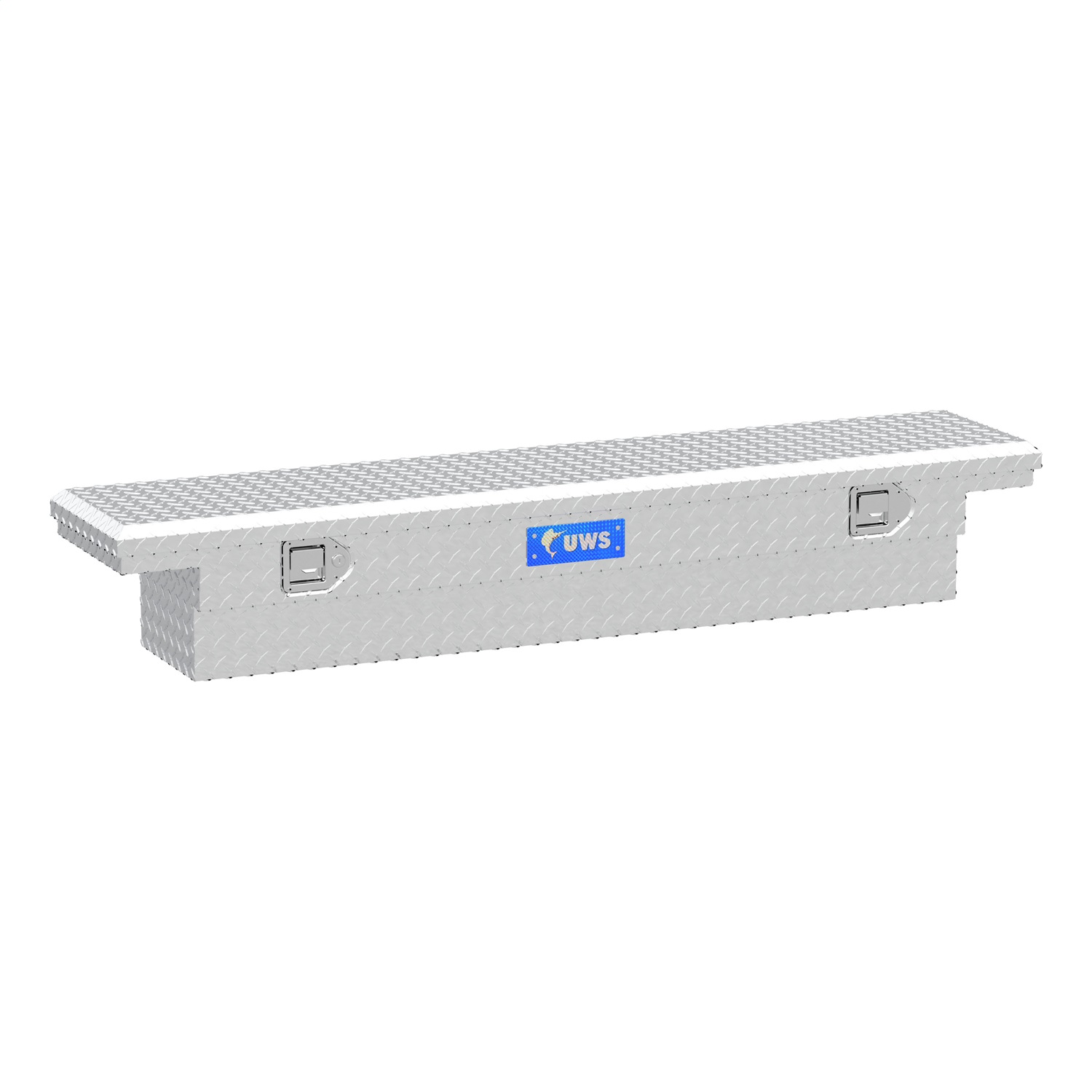 UWS EC10311 - Bright Aluminum 63" Slim-Line Crossover Box, Low Profile (Heavy Packaging)