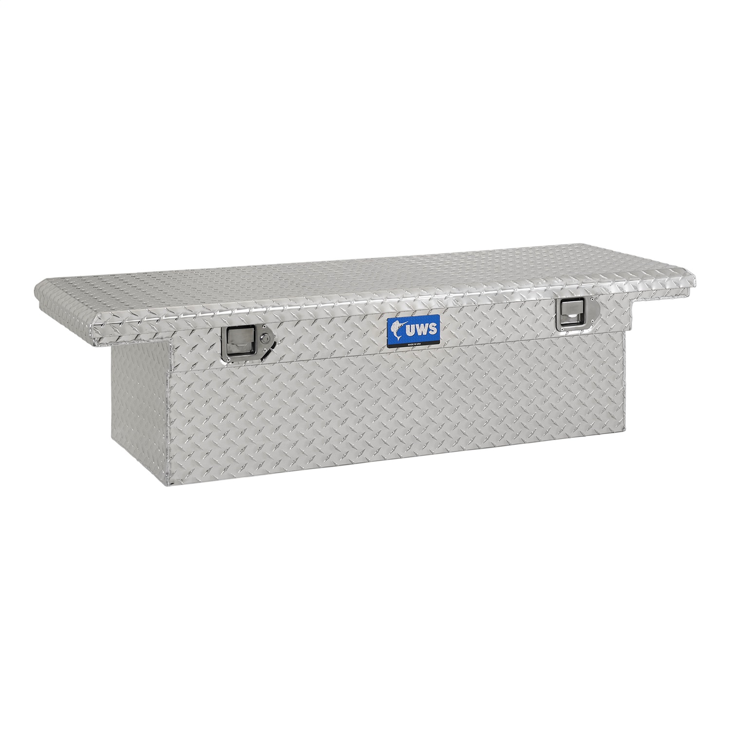 UWS EC10141 - Bright Aluminum 58" Crossover Truck Tool Box with Low Profile (Heavy Packaging) UWS EC10141 - Bright Aluminum 58" Crossover Truck Tool Box with Low Profile (Heavy Packaging)
