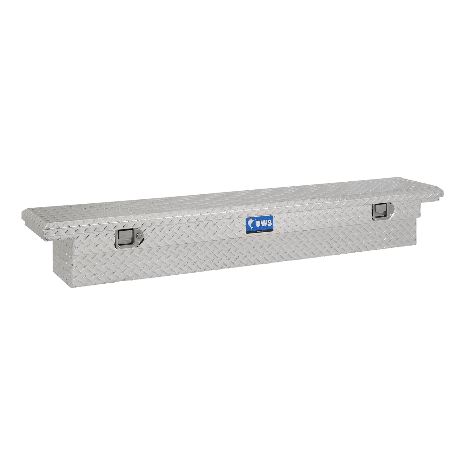 UWS EC10541 - Bright Aluminum 69" Slim Crossover Tool Box with Low Profile (Heavy Packaging)