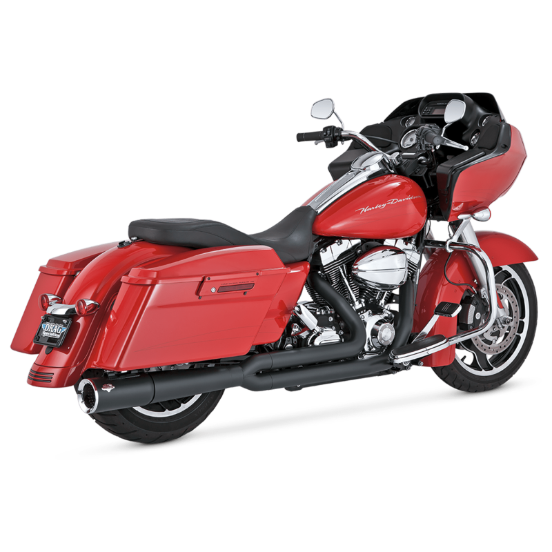 Vance & Hines 26529 - Pro Pipe Black/Chrome Comp Baffle