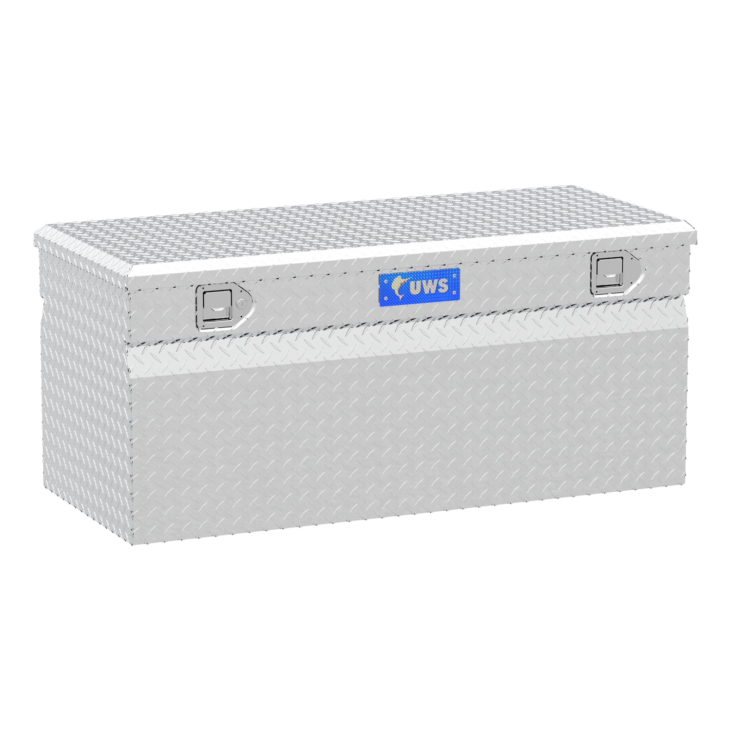 UWS TBC-48-DD - Bright Aluminum 48" Cargo Carrier Utility Chest Box (LTL Shipping Only)