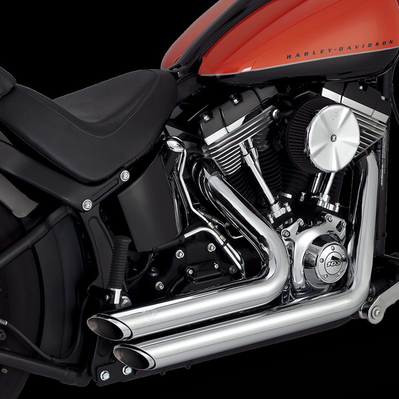 Vance & Hines 17325 - 12-17 Harley Davidson Softail Shortshots Staggered PCX Full System Exhaust