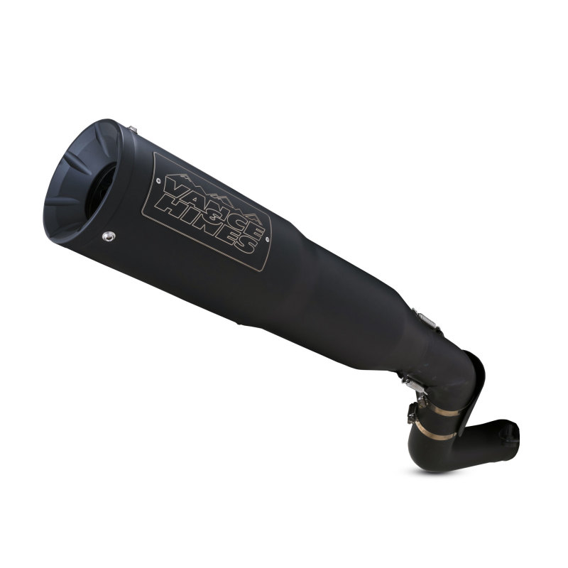 Vance & Hines 46533 - HD 21-22 Pan America Hi-Output 450 S/O Black Slip-On Exhaust Vance & Hines 46533 - HD 21-22 Pan America Hi-Output 450 S/O Black Slip-On Exhaust