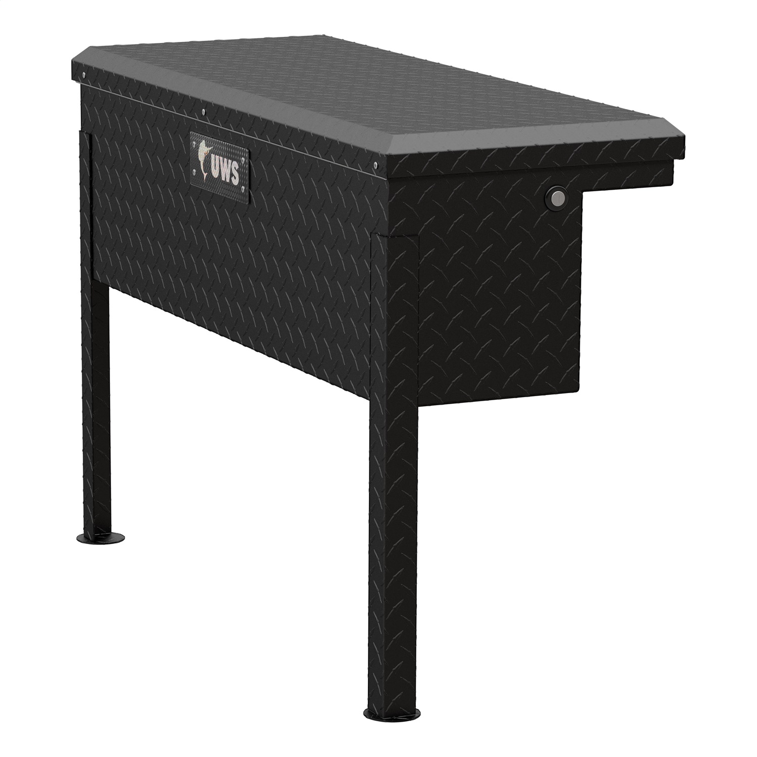 UWS EC30363 - Matte Black Aluminum 36" Truck Side Tool Box with Low Profile (Heavy Packaging) UWS EC30363 - Matte Black Aluminum 36" Truck Side Tool Box with Low Profile (Heavy Packaging)