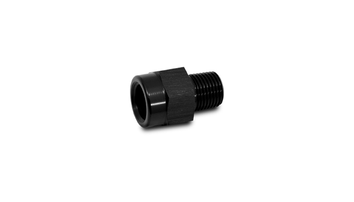 Vibrant 10399 - 1/8in Male BSP to 1/8in Female NPT Adapter Fitting - Aluminum Vibrant 10399 - 1/8in Male BSP to 1/8in Female NPT Adapter Fitting - Aluminum