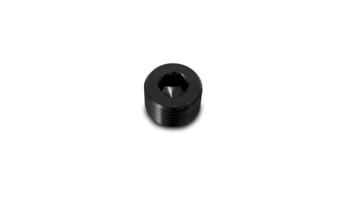 Vibrant 10493 - 1/2in NPT Socket Pipe Plugs - Aluminum Vibrant 10493 - 1/2in NPT Socket Pipe Plugs - Aluminum
