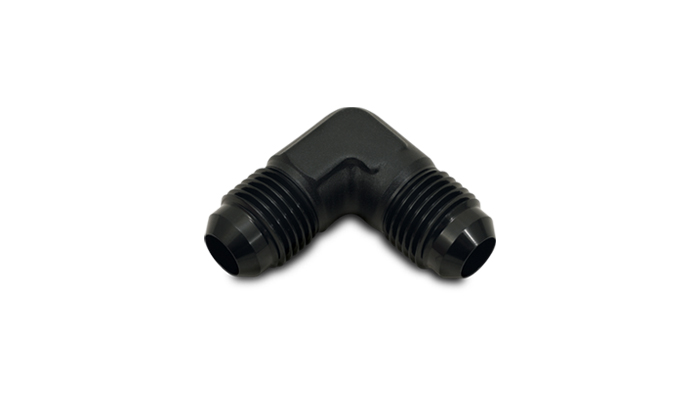 Vibrant 10555 - 12AN 90deg Flare Union Fitting - Aluminum Vibrant 10555 - 12AN 90deg Flare Union Fitting - Aluminum