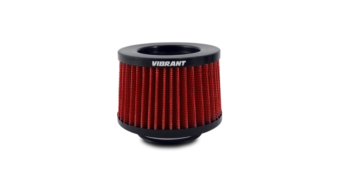 Vibrant 10931 - The Classic Perf Air Filter 4.75in O.D. Cone x 3-5/8in Tall x 4in inlet I.D. Turbo Outlets Vibrant 10931 - The Classic Perf Air Filter 4.75in O.D. Cone x 3-5/8in Tall x 4in inlet I.D. Turbo Outlets