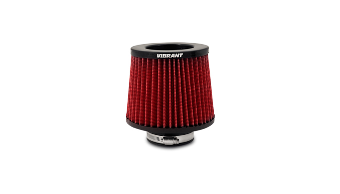 Vibrant 10921 - The Classic Performance Air Filter (5.25in O.D. Cone x 5in Tall x 2.5in inlet I.D.)