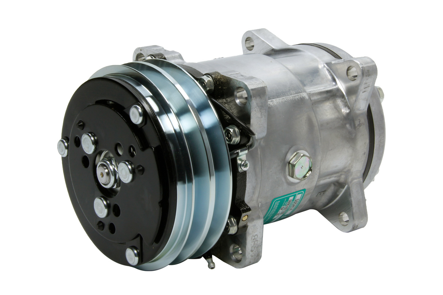 Vintage Air 047000-SUR - Sanden 6630 Rear Exit Compressor 134a