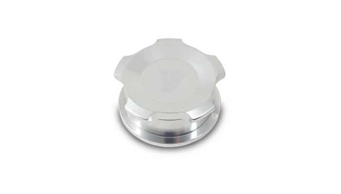 Vibrant 11290 - 2in OD Aluminum Weld Bungs w/ Polished Aluminum Threaded Cap (incl. O-Ring) Vibrant 11290 - 2in OD Aluminum Weld Bungs w/ Polished Aluminum Threaded Cap (incl. O-Ring)