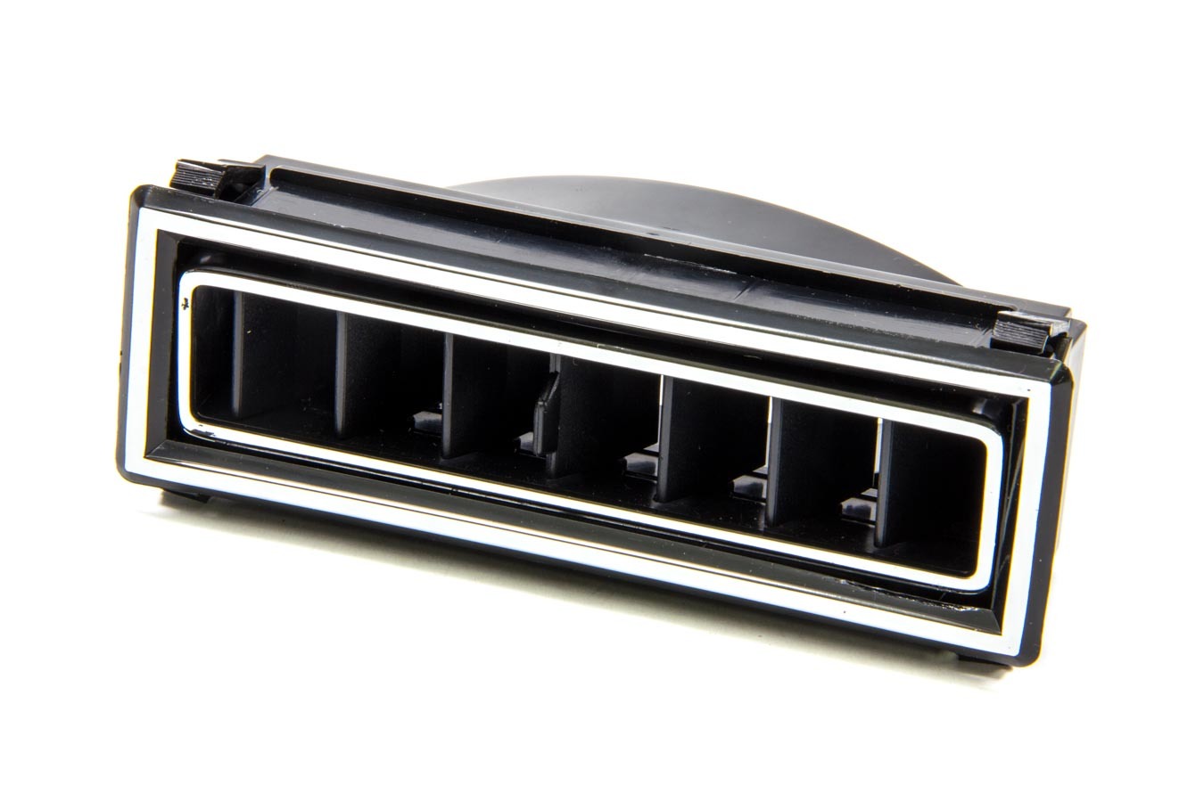 Vintage Air 49057-VUL - Heating / Cooling Louver - Standard Series - In Dash - Rectangle - 2.5 in Hose - 4.75 x 1.5 - Plastic - Black / Chrome - Each