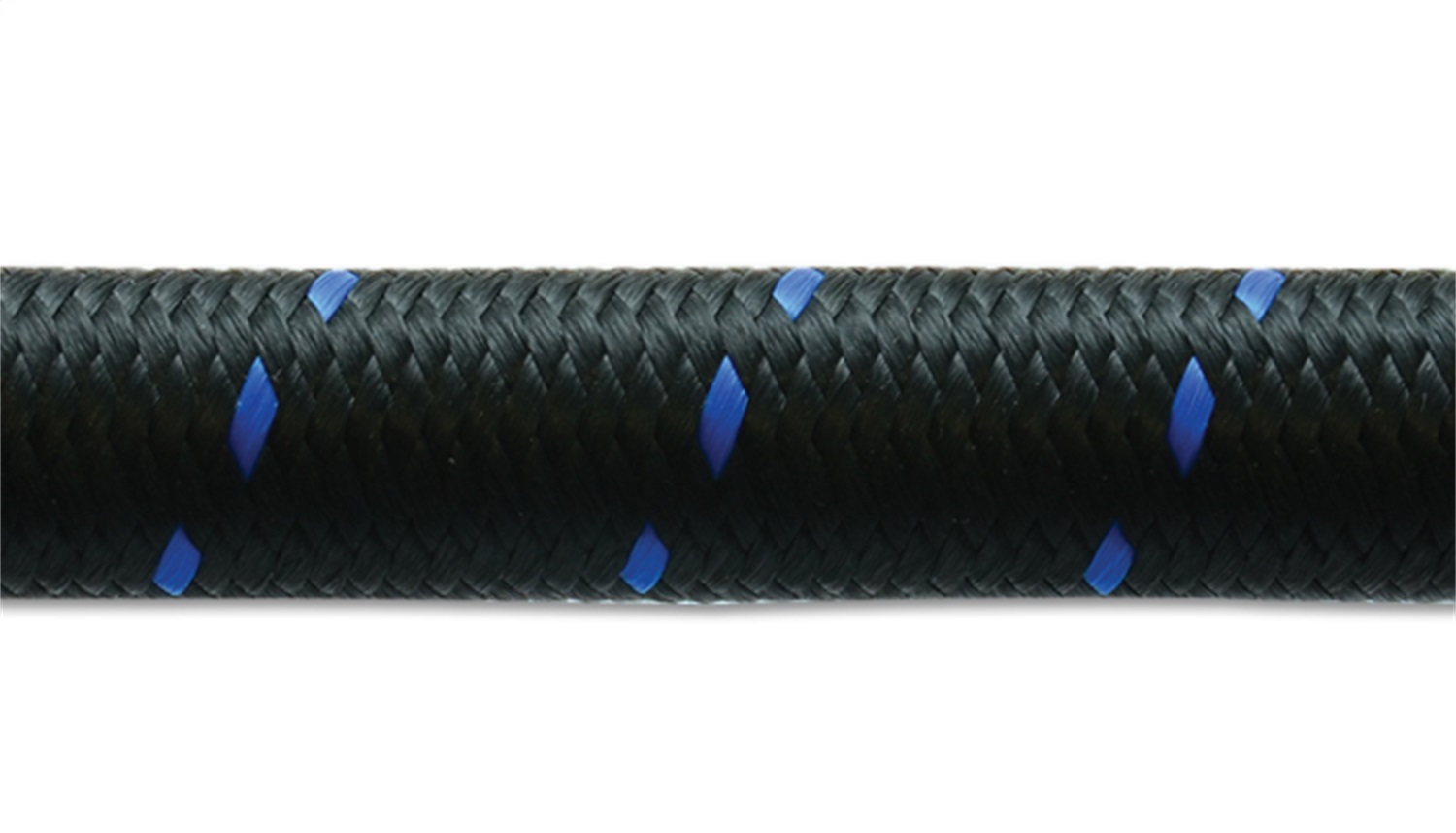 Vibrant 11960B - - 2ft Roll of Black Blue Nylon Braided Flex Hose; AN Size: -10; Hose ID: 0.56 in.; Vibrant 11960B - - 2ft Roll of Black Blue Nylon Braided Flex Hose; AN Size: -10; Hose ID: 0.56 in.;