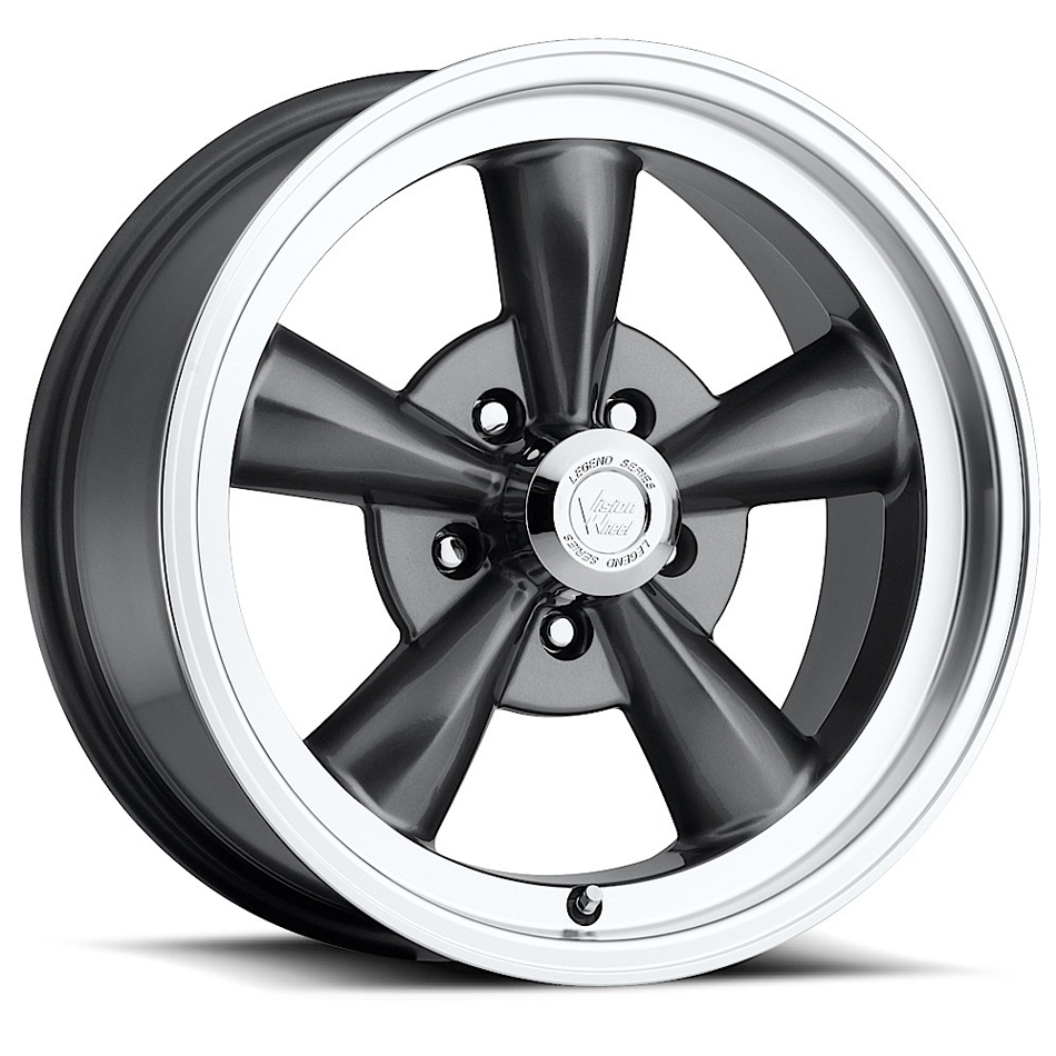 Vision Wheel 141H5861GM0 - Wheel 15X8 5-4.75 Gunmet al Legend 5
