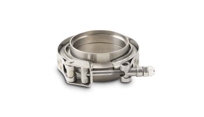 Vibrant 12492 - Titanium V-Band Flange Assembly for 3.5in OD Tubing