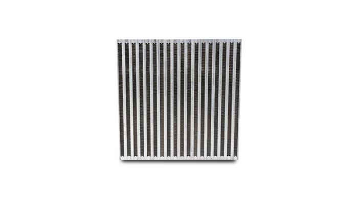 Vibrant 12850 - Vertical Flow Intercooler Core 12in W x 12in H x 3.5in Thick
