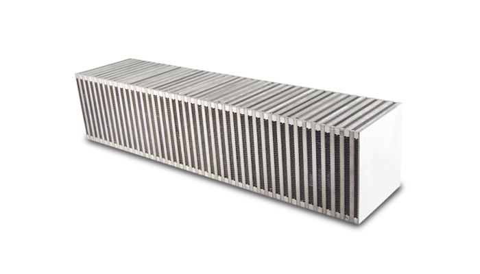 Vibrant 12867 - Vertical Flow Intercooler Core 27in Wide x 6in High x 6in Thick Vibrant 12867 - Vertical Flow Intercooler Core 27in Wide x 6in High x 6in Thick