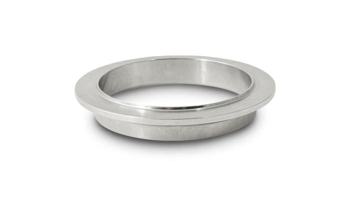 Vibrant 1492M - Stainless Steel V-Band Flange for 3.5in O.D. Tubing - Male Vibrant 1492M - Stainless Steel V-Band Flange for 3.5in O.D. Tubing - Male