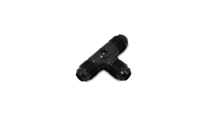 Vibrant 16546 - 6AN to -6AN Male Tee Adapter Fitting with 1/8in NPT Port Vibrant 16546 - 6AN to -6AN Male Tee Adapter Fitting with 1/8in NPT Port