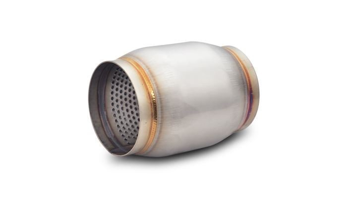 Vibrant 17995 - SS Race Muffler 5in inlet/outlet x 5in long Vibrant 17995 - SS Race Muffler 5in inlet/outlet x 5in long