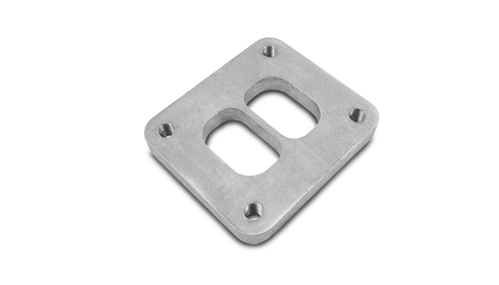Vibrant 19863 - Divided Turbo Inlet Flange for Borg Warner S-Series Divided T4 - 304 Stainless Steel