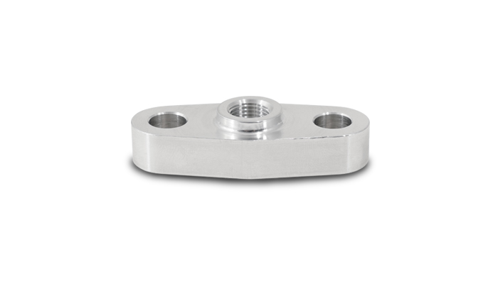 Vibrant 19875 - Aluminum Turbo Oil Inlet Flange w/ -4AN Male for Garrett GT4202/4294/4508 Vibrant 19875 - Aluminum Turbo Oil Inlet Flange w/ -4AN Male for Garrett GT4202/4294/4508