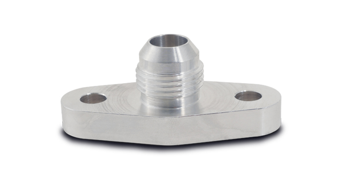 Vibrant 19877 -   - Oil Drain Flange with -10AN Male for Garrett