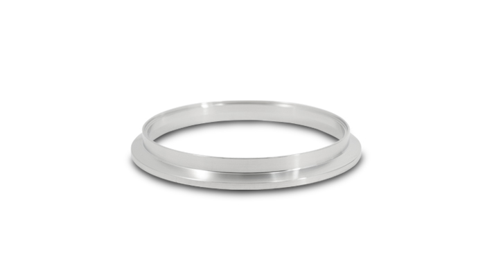 Vibrant 19865 - Stainless Steel V-Band Turbo Outlet Flange for Garrett GTX5533R SFI Turbo to 4.5in OD Tubing Vibrant 19865 - Stainless Steel V-Band Turbo Outlet Flange for Garrett GTX5533R SFI Turbo to 4.5in OD Tubing