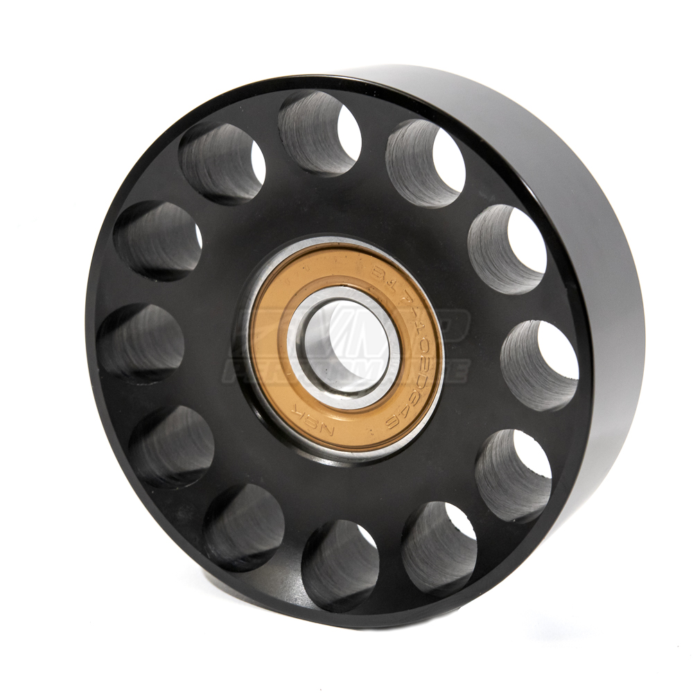 VMP Performance VMP-100-S-B - 100mm Heavy Duty Billet Aluminum Idler Pulley - 6/8/10Rib