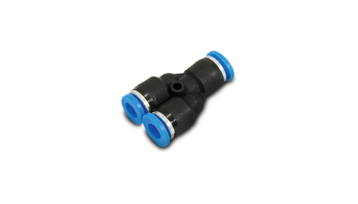 Vibrant 2681 - Union inYin Pneumatic Vacuum Fitting - for use with 3/8in (9.5mm) OD tubing