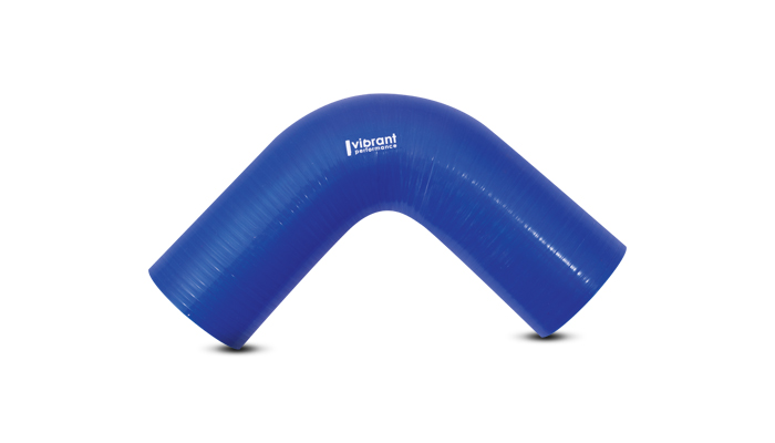 Vibrant 2745B - - 90 Degree Elbow, 3.50 in. I.D. x 3.50 in. Leg Length - Blue Vibrant 2745B - - 90 Degree Elbow, 3.50 in. I.D. x 3.50 in. Leg Length - Blue