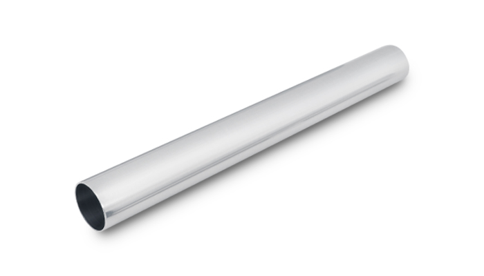 Vibrant 2882 - 2.75in O.D. Universal Aluminum Tubing (18in long Straight Pipe) - Polished Vibrant 2882 - 2.75in O.D. Universal Aluminum Tubing (18in long Straight Pipe) - Polished