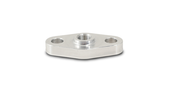 Vibrant 2899 -   - Oil Inlet Flange for Garrett GT3271R and T3, T3/T4 and T4 Turbos