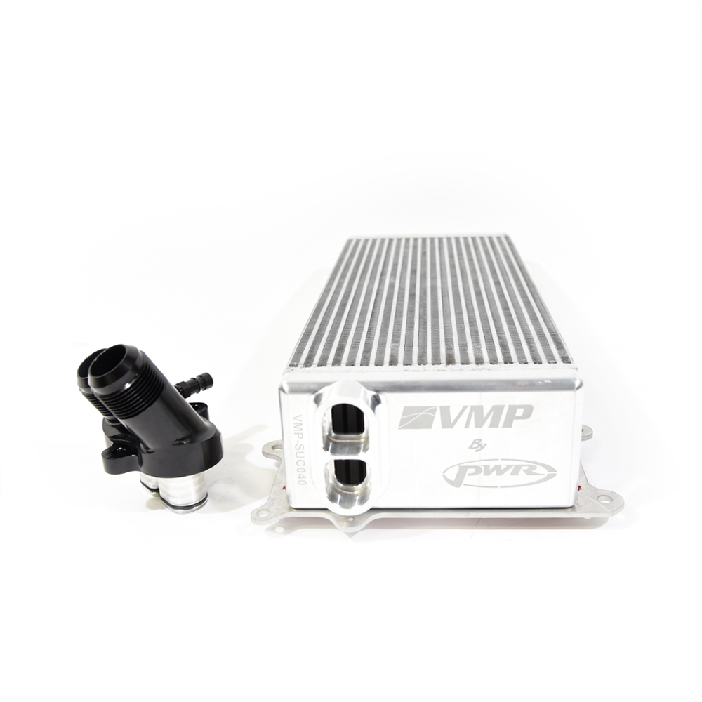 VMP Performance VMP-SUC060 - by PWR 20+ Ford Shelby GT500 5.2L 81mm Race Intercooler w/ 16AN HF Water Manifold VMP Performance VMP-SUC060 - by PWR 20+ Ford Shelby GT500 5.2L 81mm Race Intercooler w/ 16AN HF Water Manifold